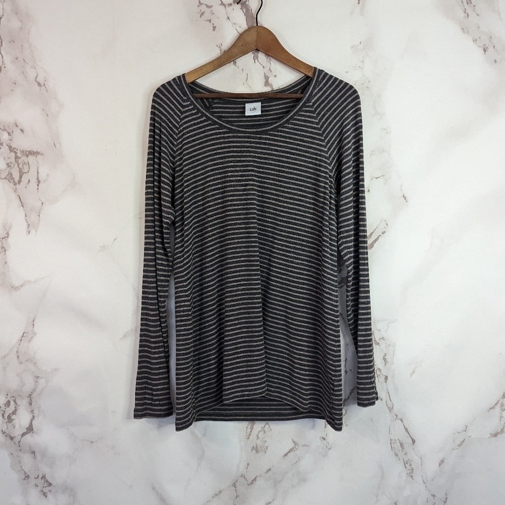 Cabi Long Sleeve T Shirt Top Blair Tunic Dolman Scoop Womens Small 3053 Long